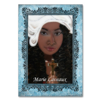 Numeração De Mesa Marie Laveaux Prayer Card