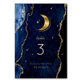 Numeração De Mesa Marinha Celestial Temperamental Boda Dourada