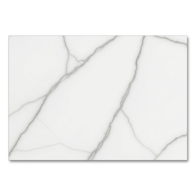 Numeração De Mesa Mármore Branco (Frente)
