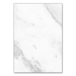 Numeração De Mesa Mármore Branco