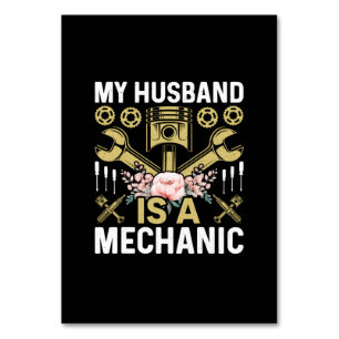 Numeração De Mesa Mecânico Meu Marido É Um Mecânico