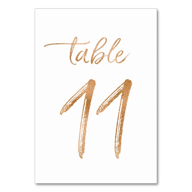 Numeração De Mesa Mesa 11 (Frente)