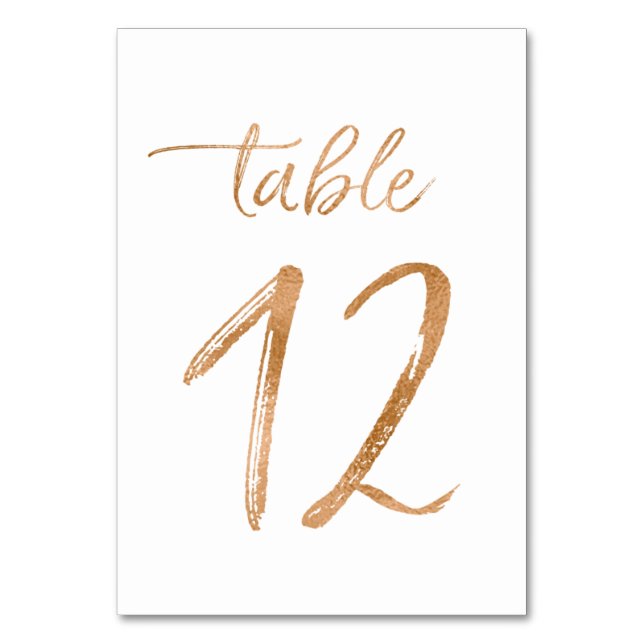 Numeração De Mesa Mesa 12 (Frente)