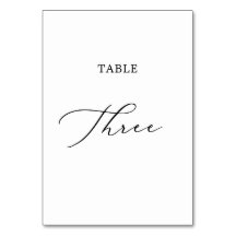 Mesa de Caligrafia Negra Delicada Três