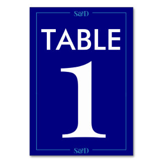 Numeração De Mesa Minimal Modern Editable Wedding