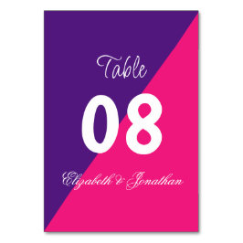 Numeração De Mesa Mistura e Casamento Minimalista de Elevação do Sol