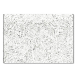 Numeração De Mesa Modelo - fundo branco do laço