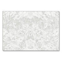 Modelo - Fundo de rendas brancas