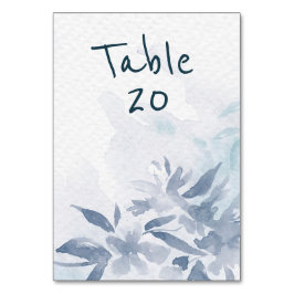 Numeração De Mesa Molho Azul, Cor de Água Deixa Recepção de casament