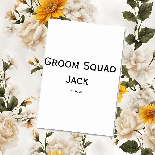 Numeração De Mesa monograma simples personalizado adicione seu nome  (Criador carregado)