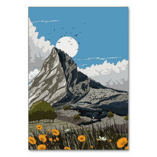 Numeração De Mesa Montanha dos Prados Selvagens