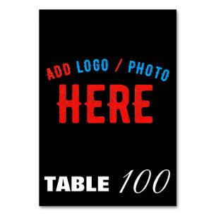 NUMERAÇÃO DE MESA NA MODA MODERNO PERSONALIZÁVEL NEGRO VERIFICADO CO