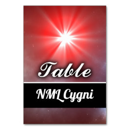 Numeração De Mesa NML Cygni