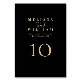 Numeração De Mesa Noiva Dourada Elegante e Casamento de noiva