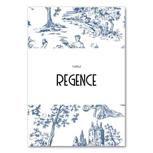 Numeração De Mesa Nom de table - Victoria (Frente)