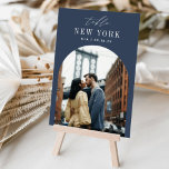 Numeração De Mesa Nome e Foto de Destino de Viagem de Casamento<br><div class="desc">Adicione um toque especial de acabamento às suas mesas de recepção de casamento com estas placas de número personalizadas da tabela de fotos. Nomeie cada mesa após um destino de viagem memorável e adicione uma foto e o nome de destino a esses detentores exclusivos de cartão. Sua foto está alinhada...</div>