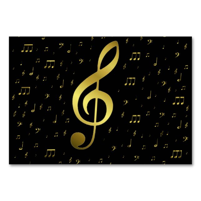 Numeração De Mesa notas de ouro (Verso)