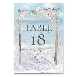 Numeração De Mesa NÚMERO DA MESA | Arbors de Casamento Elegante na P