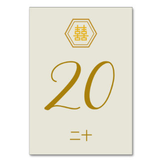 Numeração De Mesa Número da placa de mesa - Felicidade dupla