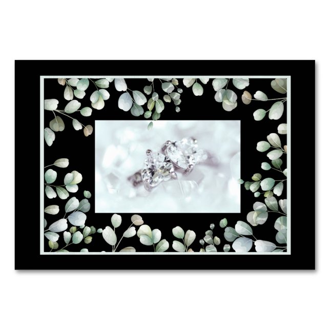 Numeração De Mesa Número da Tabela de Amor para Sempre (Frente)