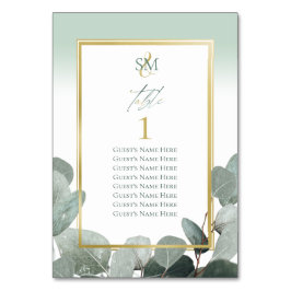 Numeração De Mesa Número da tabela de assentos de casamento do Eucal