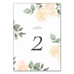 Numeração De Mesa Número da Tabela de Blogues de Jardim