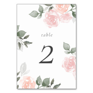 Numeração De Mesa Número da Tabela de Blogues de Jardim