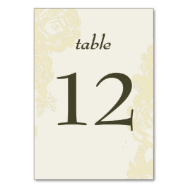 Numeração De Mesa Número da Tabela de Casamento de Sangue Dourado