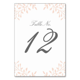Numeração De Mesa Número da Tabela de Casamento do Jardim Secreto -