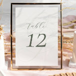Numeração De Mesa Número da Tabela de Casamento do Script Verde Eleg<br><div class="desc">Número da Tabela de Casamento de Script Minimalista Elegante. Descubra toda a coleção para um tema de casamento coordenado. Dm para aconselhamento ou personalização</div>
