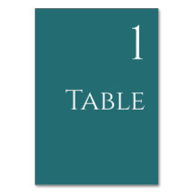 Número da Tabela de Casamento-Esmeralda Verde-