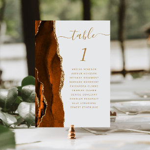 Numeração De Mesa Número da Tabela de Casamentos de Cinzas de Pálida