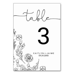 Numeração De Mesa Número da Tabela de Elegância de DaTECNOLOGIA