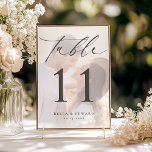 Numeração De Mesa Número da Tabela de Fotografias de recepção de cas<br><div class="desc">Adicione um toque sincero à sua recepção com as nossas placas de Número da Tabela de Fotografias de Recepção de casamento. Estes cartões exibem elegantemente uma foto favorita do casal, criando uma experiência quente e personalizada em cada mesa. Com uma design simples e moderna, eles são a mistura perfeita de...</div>