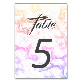 Numeração De Mesa Número da Tabela de Fundo de Mista de Tabuleiro Co