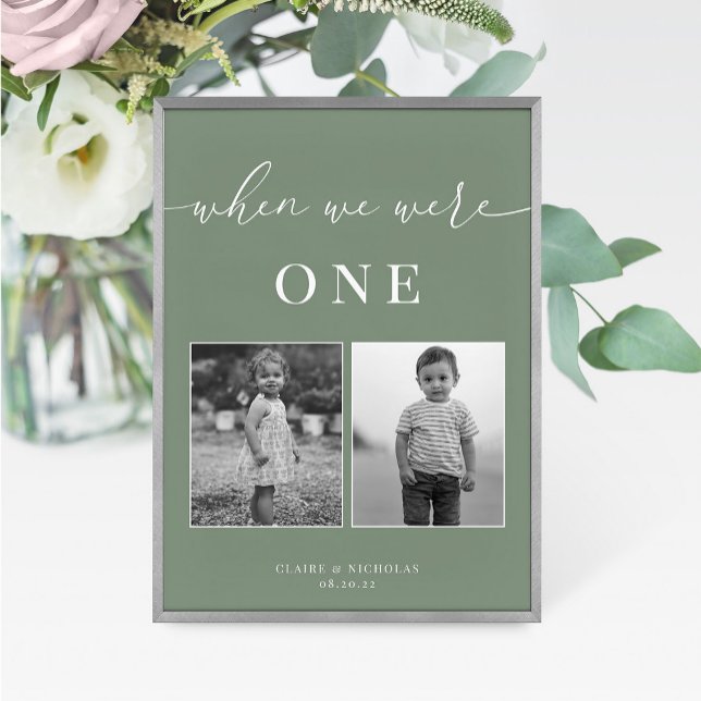 Numeração De Mesa Número da Tabela de Idade do Casamento Elegante Mo (Criador carregado)