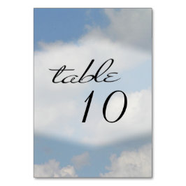 Numeração De Mesa Número da Tabela de Nuvens