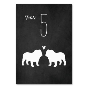 Numeração De Mesa Número da Tabela de Recepções de casamento Silhoue