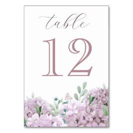 Numeração De Mesa Número da Tabela Hydrangea Blush
