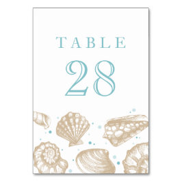 Numeração De Mesa Número da Tabela Náutica de Casamento de Praia de