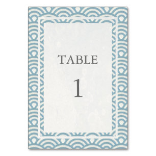 Numeração De Mesa Número da Tabela Seigha Japonesa Molha + Branco