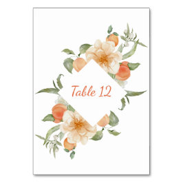 Numeração De Mesa Número de Mesa de Casamento Botânico do Pomar de D