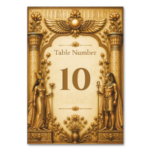 Numeração De Mesa Número de Mesa de Casamento Inspirado em Museu de