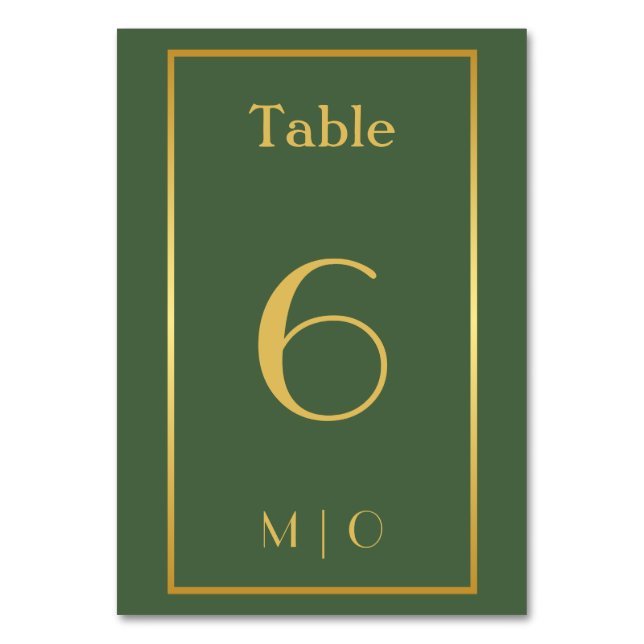 Numeração De Mesa número de mesa de Natal elegante (Verso)