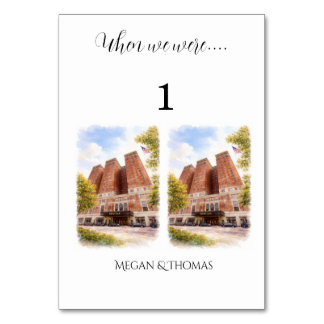 Numeração De Mesa Número de Mesa Personalizado para Casamento