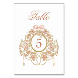 Numeração De Mesa Número de Mesa Quadro Elegante