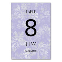 Número de Natal com neve