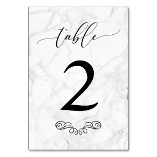 Numeração De Mesa Número de Tabela de Marble PixDezines DIY