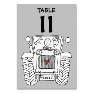 Numeração De Mesa Número de Tabela de Trator de Casamento de País Pe