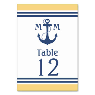 Numeração De Mesa Número de Tabela Náutica